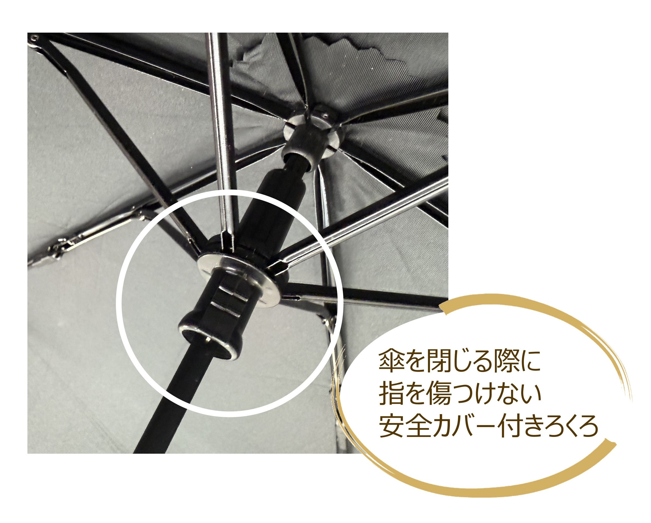 ［ふるさと納税］anon 日傘 根来塗り 黒シルバーコーティング加工 紀州漆器アンブレラ 晴雨兼用傘  UVカット 折りたたみ傘 ギフト箱入り