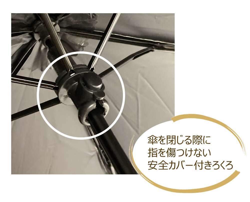 ［ふるさと納税］anon 市松模様 晴雨兼用傘 根来塗り 黒コーティング加工 紀州漆器アンブレラ 和柄 日傘  UVカット率100％ UPF50+ 折りたたみ傘 ギフト箱入り