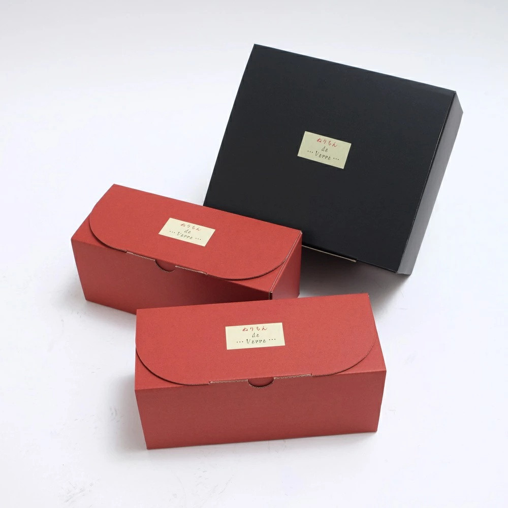 みよし漆器本舗 紀州塗り ぬりもん de Verre ワイングラス 蒔絵 万葉鶴 ペアセット 黒 白 300ml