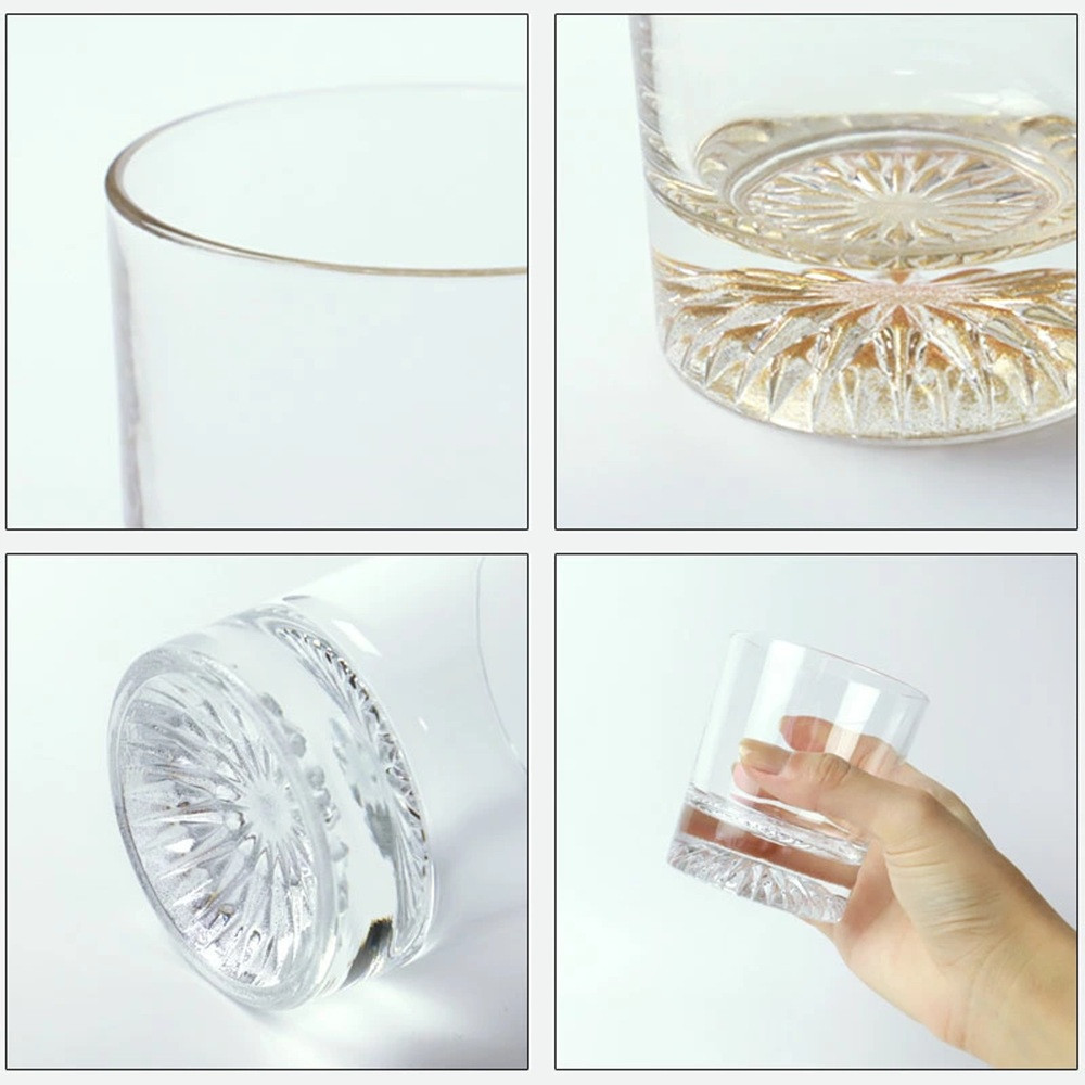 みよし漆器本舗 ぬりもん de Verre オールドグラス 単品 210ml 紀州塗り シルバー