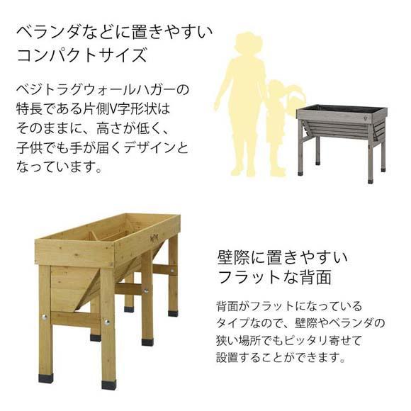 57931000 ホームベジトラグ ウォールハガー コンパクト グレイウォッシュ