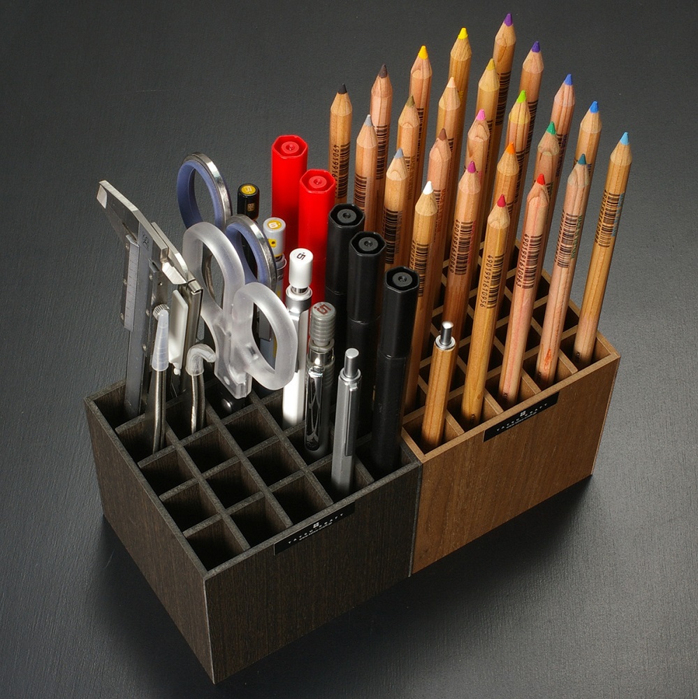 Bosk バスク ペンスタンド S 16本  2個セット【ブラウン】　タツクラフト