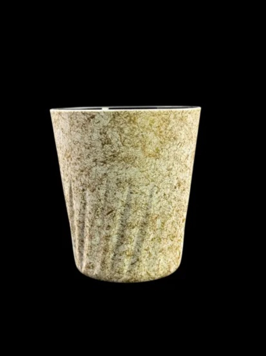 ロックグラス315 乱糸(マット仕上げ)純白