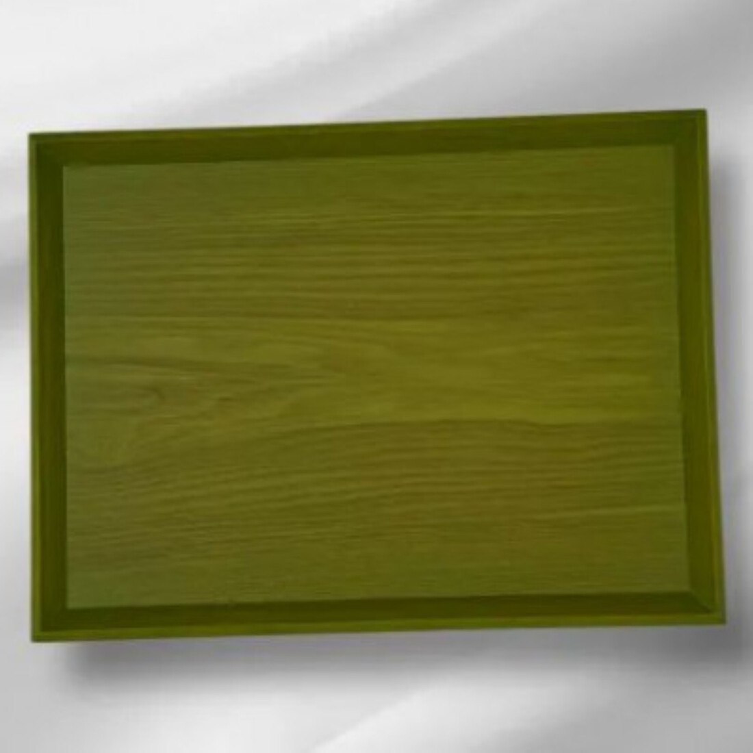 長手トレイ 若草色