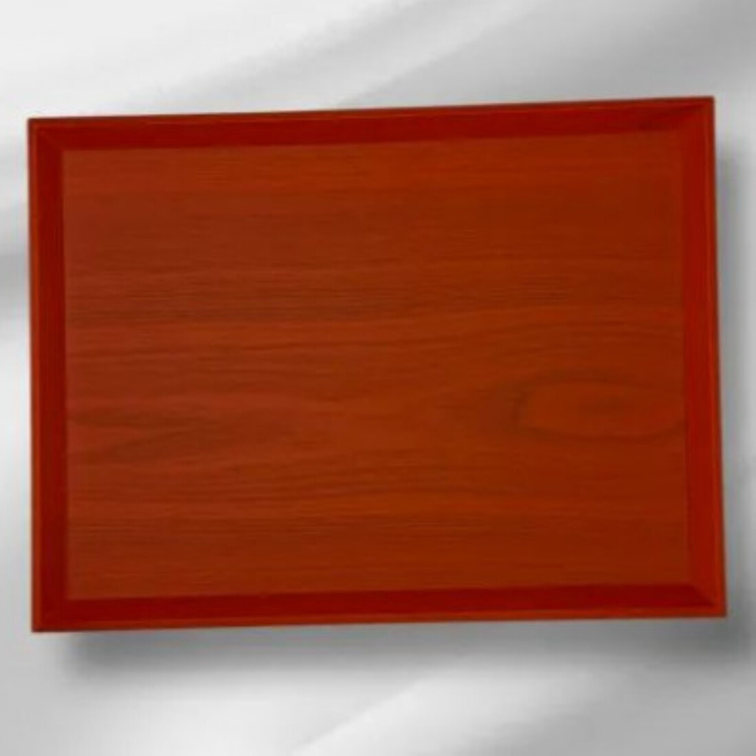 長手トレイ 緋色