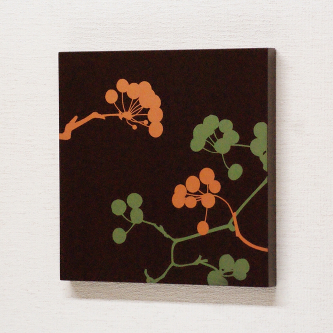 うるしアートパネル　サンキライ