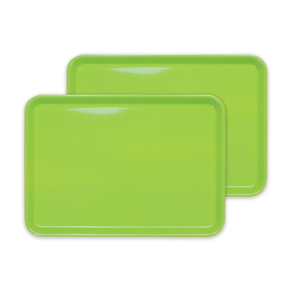 カラフルピノトレー M33cm グリーン 2枚組 タツクラフト 【Tk46】