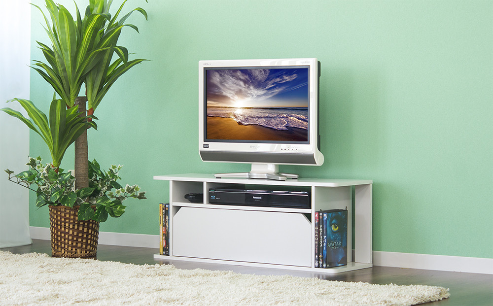 テレビ台 80 ホワイト aku100555601