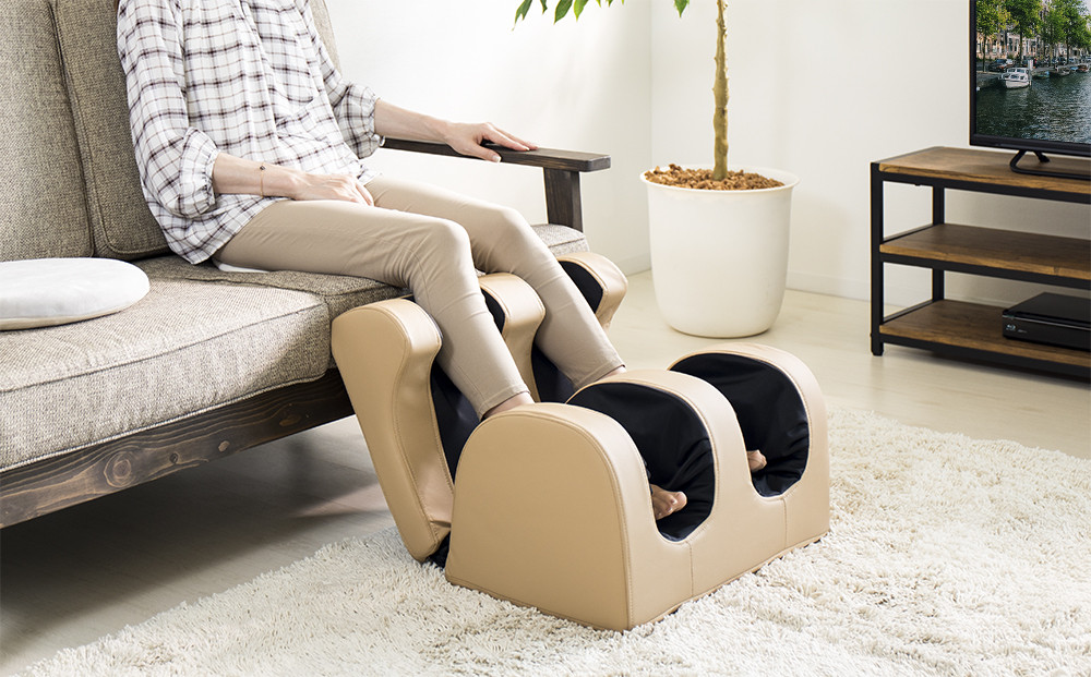 足もみヒーター付 ベージュ SB58243