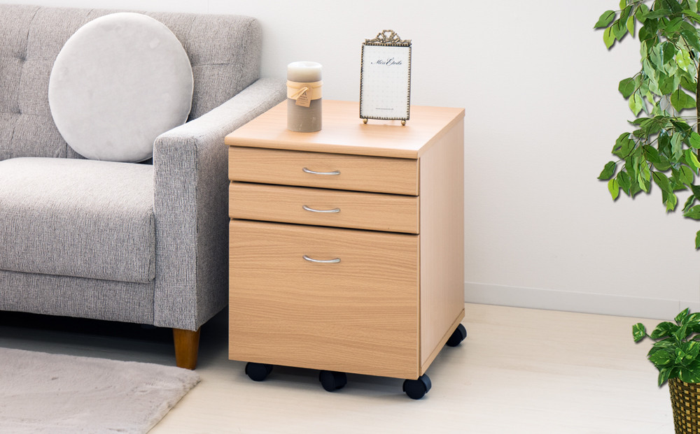 システムデスク１２０チェスト単品 ナチュラル SB99185994669989901