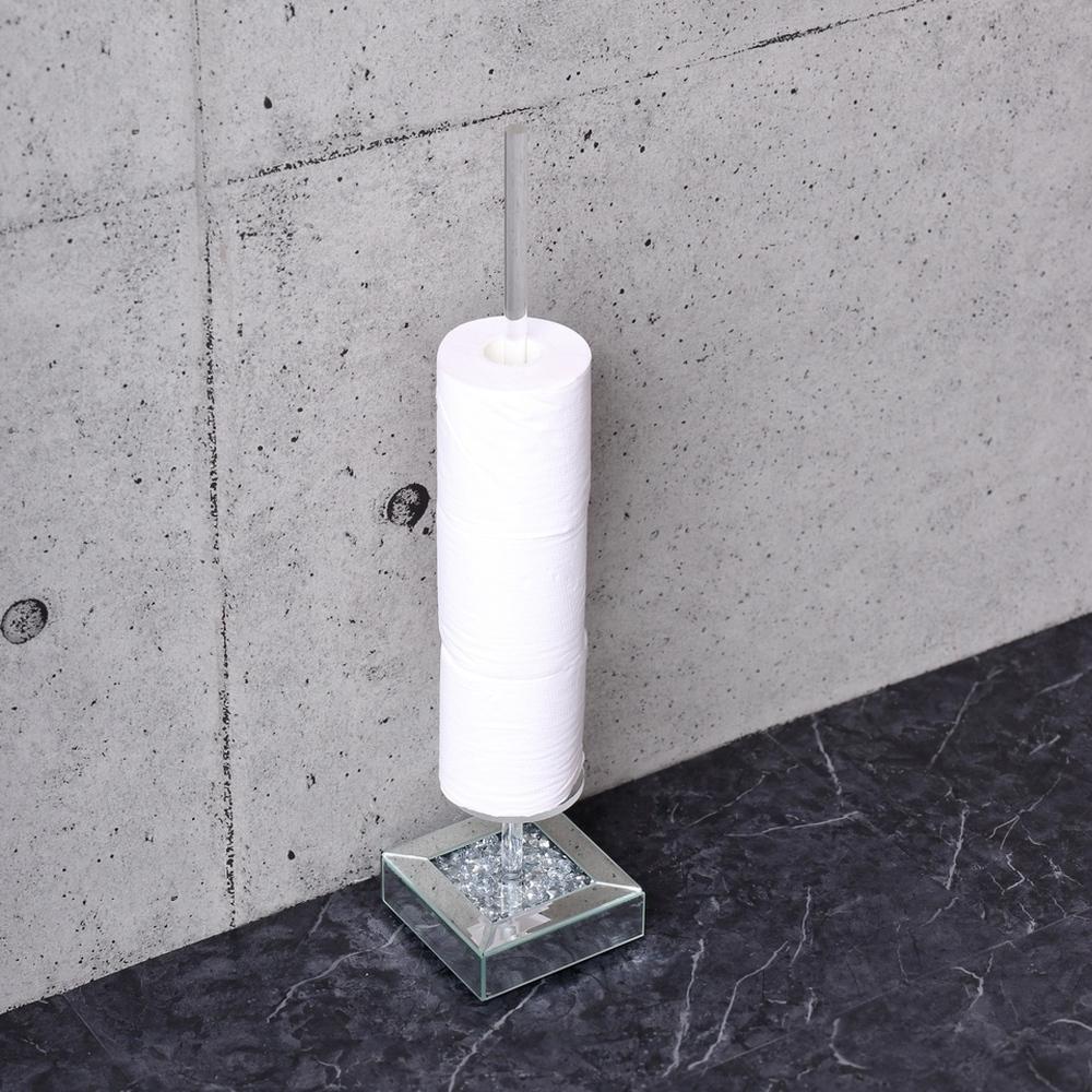 ダイヤ トイレットペーパースタンド トイレットペーパー収納 トイレットペーパーホルダー ダイヤトイレットペーパースタンド  AKU1023276