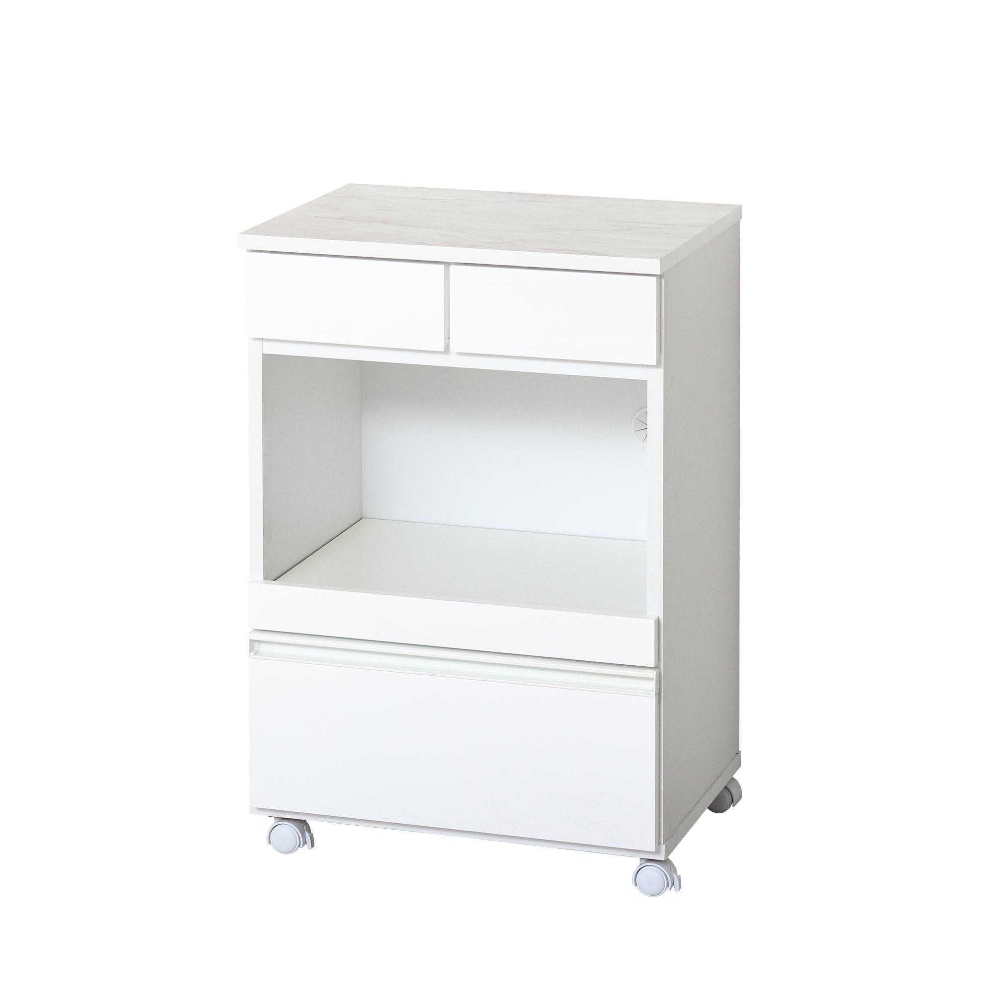 コンパクトレンジワゴン ホワイト