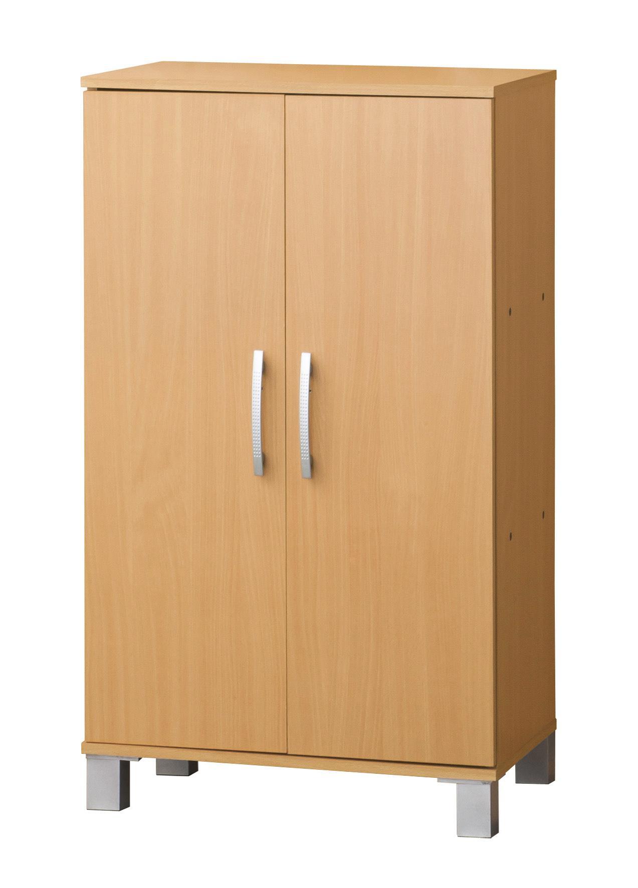 ツードアシューズボックス ナチュラル W60