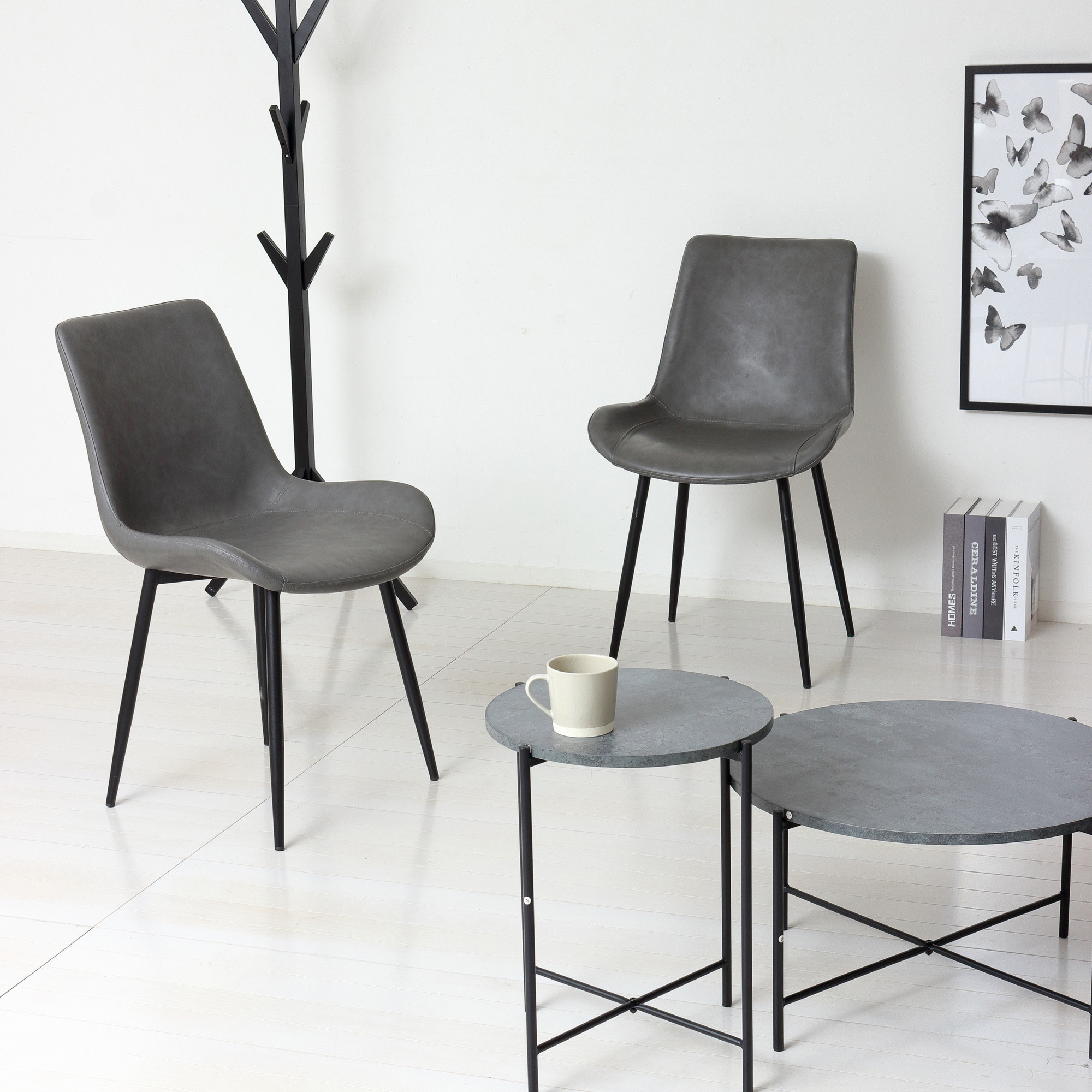 モデルノ ダイニングチェア2脚組