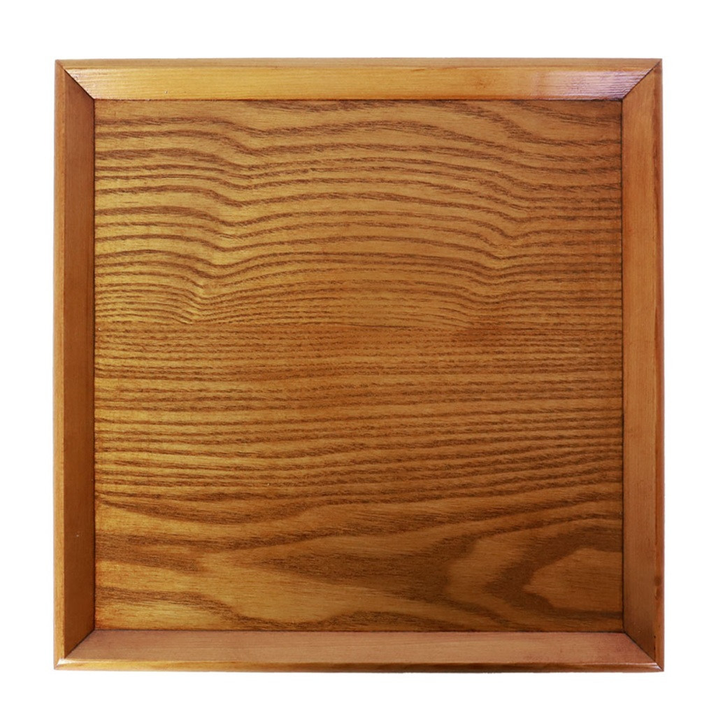 みよし漆器本舗 トレー お盆 木製 30cm 四方盆 ノンスリップ 漆塗り