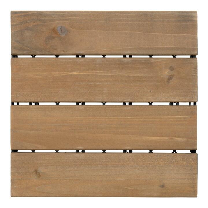 39060100 ベースアップ 敷くだけデッキ 天然木 9枚組