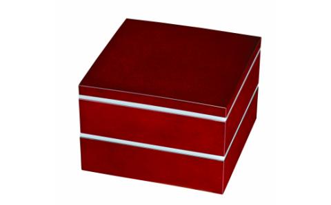 二段重箱 ななこ塗り お重 紀州漆器