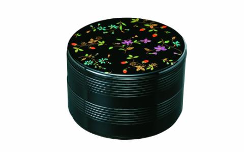 重箱 二段おにぎり重 花の小道 お重 紀州漆器