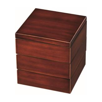 4.5寸 三段重箱 杢目