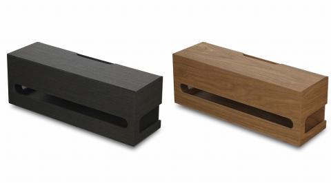 タツクラフト Bosk バスク ケーブルボックス M（ブラウン）