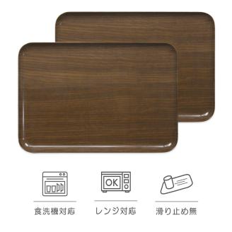 【オーク 2枚組】タツクラフト SR トレー L 39cm ウッド
