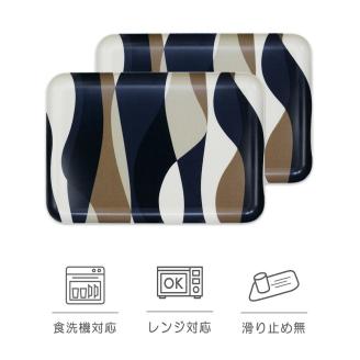タツクラフト SRトレー M 33cm ウェーブ 2枚組