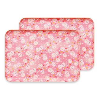 タツクラフト 友禅和紙トレー L 39cm 2枚セット 桜 雪うさぎ