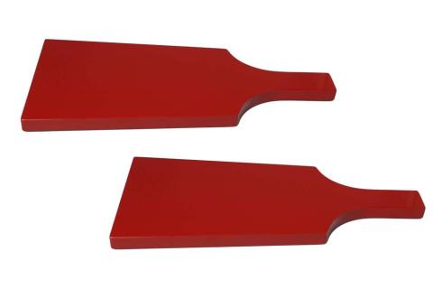 羽子板プレート2枚組/赤