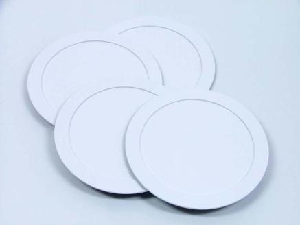 プレスプレート4枚組/白