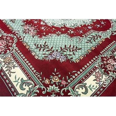 絨毯 ラグマット 3畳 長方形 250×200 洗える 厚手 ボルダー エンジ