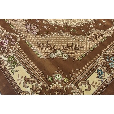 絨毯 ラグマット 3畳 長方形 250×200 洗える 厚手 ボルダー ブラウン