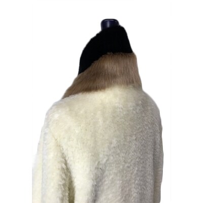 OKADA TEXTILE リボン風エコファーティペット(キャメル)