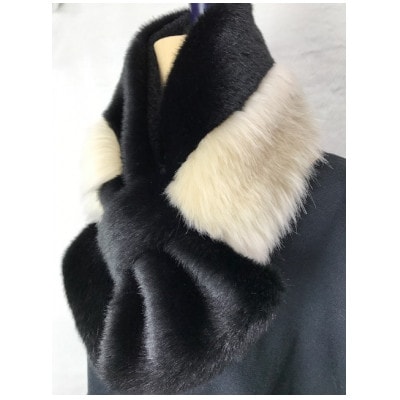 OKADA TEXTILE リボン風エコファーティペット(アイボリー)