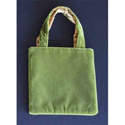 スクエアバックM【タエナカノヌノ】グリーン