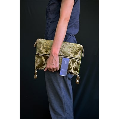 ポーチM【タエナカノヌノ】グリーン　