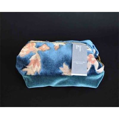 ポーチM【タエナカノヌノ】ブルー　