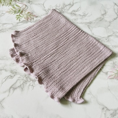 和歌山県産プレミアムシルク腹巻き　プレミアムローズ