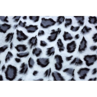 ワンタッチシーツ 敷毛布 シングル ヒョウ柄 アクリル 布団用 洗える グレー