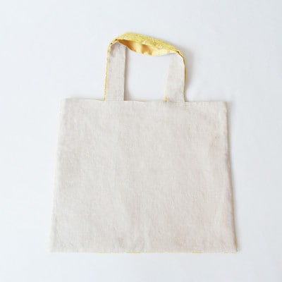 スクエアバックL【タエナカノヌノ】イエロー