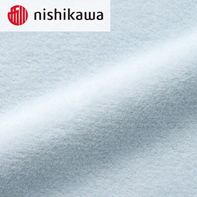 西川のシール織綿毛布　ブルー　キング　220×210cm　FQ43351019/800