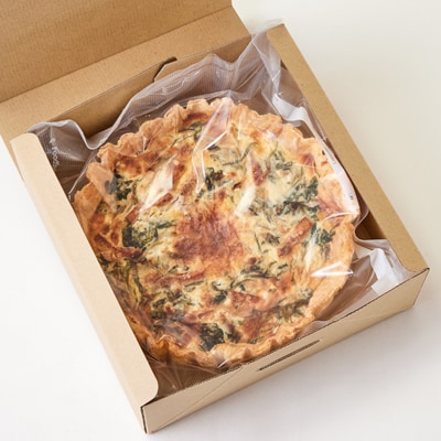 和歌山育ちのほうれん草もりもりキッシュ【配送不可地域：離島】