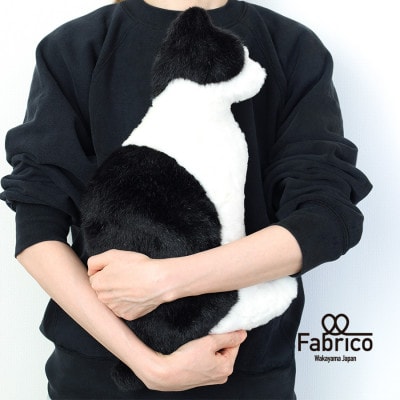 【Fabrico】ハチワレ猫のクッション