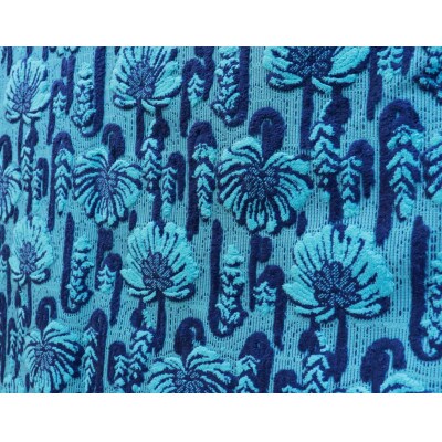 NAKAYA KINKAZAN TEXTILE ハンドメイド用生地 約135×30 MJ198ブルー