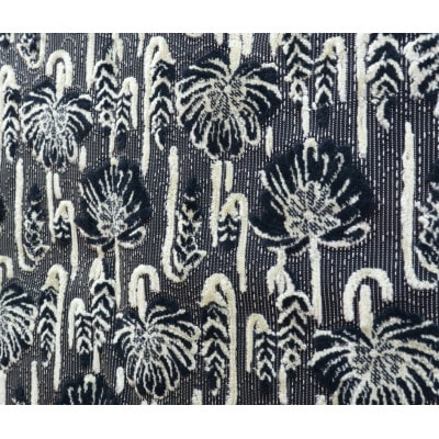 NAKAYA KINKAZAN TEXTILE　ハンドメイド用生地約135×30 MJ198ブラック