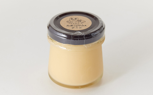 橋本市産たまご使用　たまごプリン　(6個セット)【配送不可地域：離島】