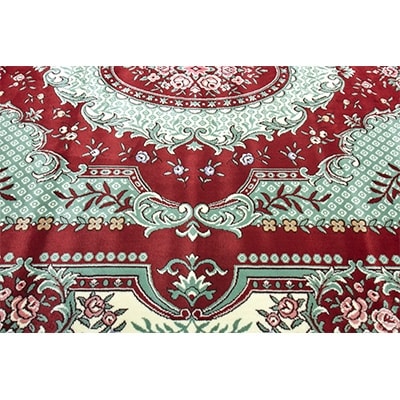 絨毯 ラグマット 3畳 長方形 250×200 洗える 厚手 ボルダー エンジ