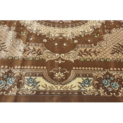 絨毯 ラグマット 3畳 長方形 250×200 洗える 厚手 ボルダー ブラウン