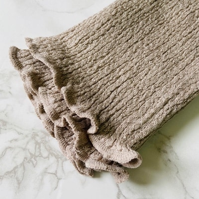 和歌山県産プレミアムシルク腹巻き　ベージュ