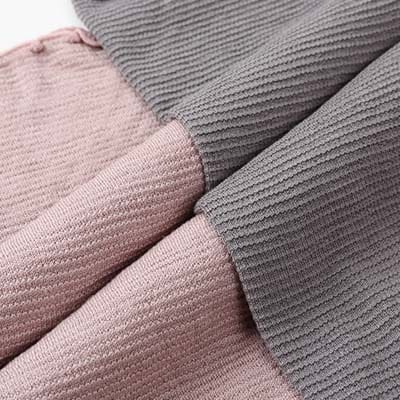 和歌山県産シルク腹巻き2枚セット　スモーキーピンク・シルバーグレー