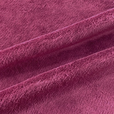 贈答用 ひざ掛け ブランケット 綿毛布 ハーフサイズ 綿100% エンジ